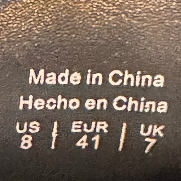 ALDO Mens Black Suede Star‎ Perforated Slip On Loafers Size 8 Dress Shoes - Picture 10 of 12